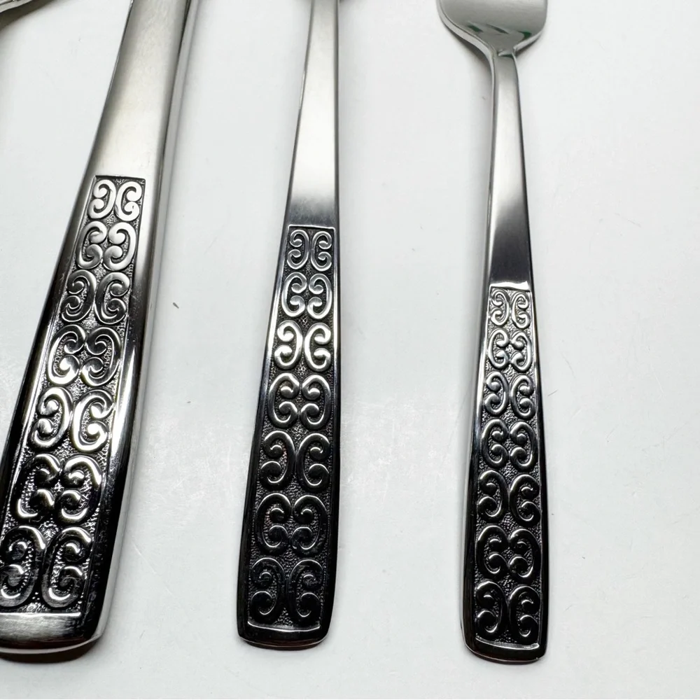 Vintage International Stainless Serenata 5 Piece Single Serve Flatware Set